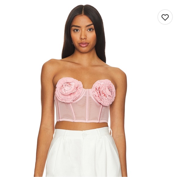 Rose Cup Bustier in Pink Lady - Picture 5 of 8